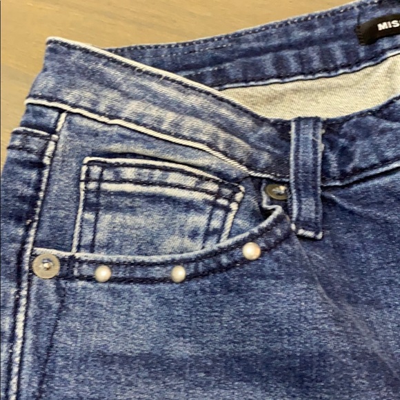 🎉HP🎉NWT! Miss Me “Ankle Skinny” w decorative - Picture 8 of 16